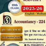 Accountancy-224 Solved Assignment Scan Copy