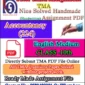 Nios Accountancy 224 Solved Assignment Handwritten