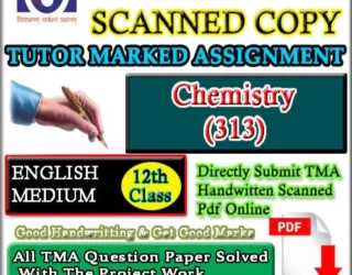 Nios Chemistry 313 Solved Assignment