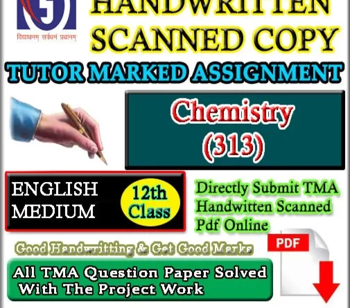Nios Chemistry 313 Solved Assignment