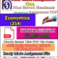 Nios Economic 214 Solved Assignment Handwritten Copy (Scanned PDF) Hindi Medium for October Exam