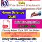 Home Science (216) NIOS TMA ANSWER