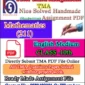 Nios Mathematics (211) Solved Assignment Handwritten