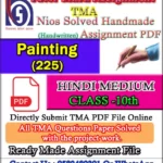 Nios Painting 225 Solved Assignment Handwritten