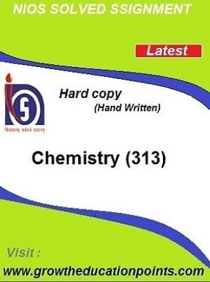 chemistry solved assignment hard copy