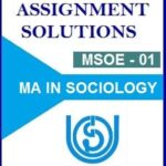 MSOE-001: Sociology of Education| Ignou solved Assignment| Hindi Medium 2021-22