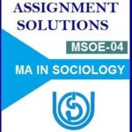 MSOE-004: Urban Sociology |Ignou solved Assignment | English Medium 2021-22 We provide MSOE-004: Urban Sociology ignou Solved Assignment File in PDF Format. M.com second year solved assignment for iGNOU students. It is compulsory to submit an assignment for the student’s (M.com) of Ignou university.  Contact us : 9582489391 or whatsapp  Last date of Ignou Assignment Submission  The completed assignment should be sent to the Coordinator of the Study Center allotted to you by 31st March  2022 and 30th September 2022 . DOWNLOAD IGNOU B.A SOLVED ASSIGNMENT   HOW TO DOWNLOAD MSOE-004: Urban Sociology |Ignou solved Assignment | English Medium IGNOU SOLVED ASSIGNMENT   FROM OUR WEBSITE :  Go to Ignou Assignment Solutions category  Select your subject code or choose multiple subjects by clicking add to cart button given on every assignment page. Fill contact details i.e. Name, Address, email ID, Mobile number etc. (It is mandatory and we respect privacy and your data is absolutely safe with us) Complete the checkout process by choosing payment options i.e. | Razor-Pay | Instamojo (by Credit Card | Debit Card | Internet banking) (We are fully secured SSL enabled website) After successful order, PDF copy of Assignment will be deliver to you on email or  WhatsApp. Assignments are for help and reference purpose only.  Please get in touch with us for order. We are a group of professional willing to help professional students, who generally fighting with time to prepare for further studies.  We want to inform all students that if you fail to submit your required assignment within a given time duration then you will be not permitted to attend the upcoming Term End Examination conducted by IGNOU. The assignments have a 30% weighted in your grade card while Theory and Practical examination has 70% weighted.  We Provide Also Online Services Like : Online admission, Paying Examination fee online, Nios solved assignment, Nios handwritten solved assignment, tutor marked assignment, Ignou solved assignment for all subjects, Ignou Handwritten Solved Assignment,  Please Contact Us for More Information -95824898391 or whatApp