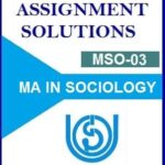 MSO-003: Sociology of Development Ignou solved Assignment| Hindi Medium 2021-22
