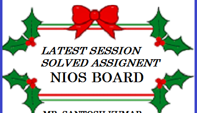 nios 12th class assignment solved pdf 2022 23