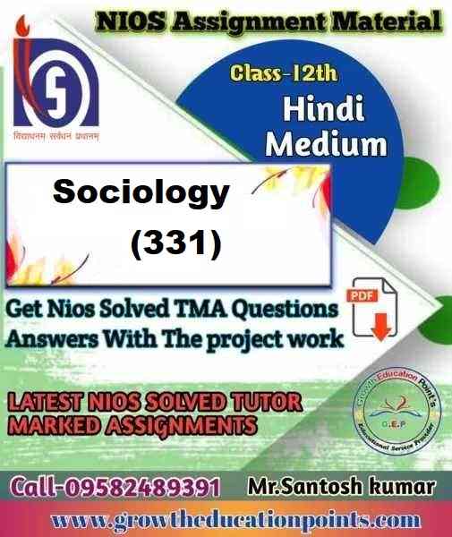 Sociology 331