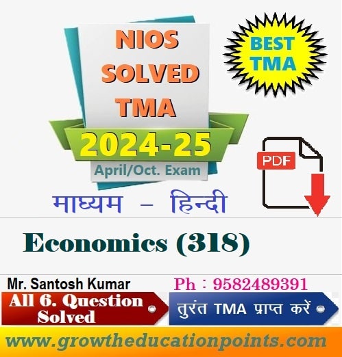 Economics (318) SOLVED TMA FILE