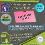 Nios Sociology-331 Solved Assignment pdf file
