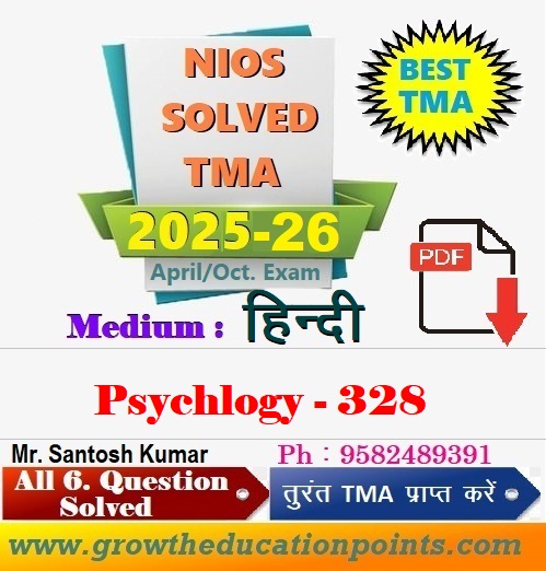 Nios Psychology-328 TMA Solved