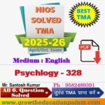 Psychology 328 solved assignment 2025-26