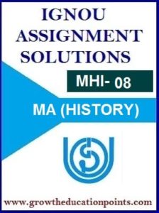 MHI-08 History of Ecology and Environment : India ignou solved assignment 2021-22 (EM)