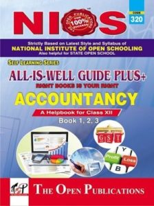 ACCOUNTANCY-(320) NIOS GUIDE BOOKS IN ENGLISH MEDIUM (Class-12th)