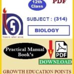 Nios Biology (314) Practical PDF File (English Medium)