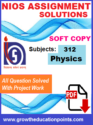 Nios physics-312 Solved Assignment