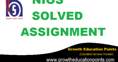 Online Nios Tutor marked Assignment