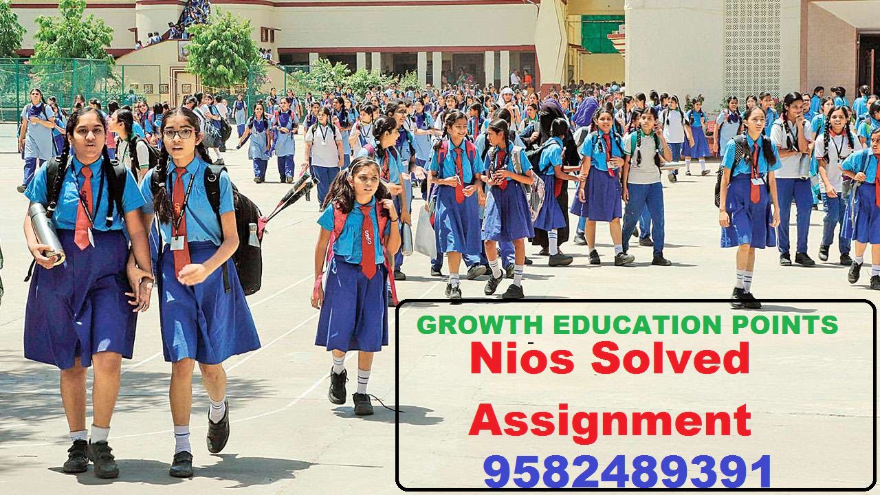 Nios Solved Assignment 2021-22