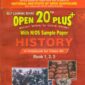 Nios 315-History OPEN 20 PLUS Self Learning Material (English Medium) Revision Books