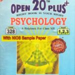 Nios 328-psychology OPEN 20 PLUS Self Learning Material (English Medium) Revision Books