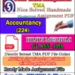 Nios Accountancy 224 Solved Assignment Handwritten