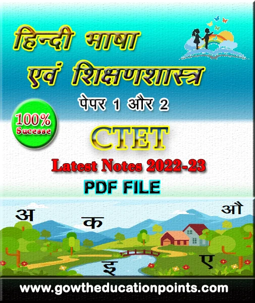 ctet hindi notes