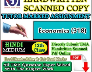 Nios Economic 318 Solved Assignment