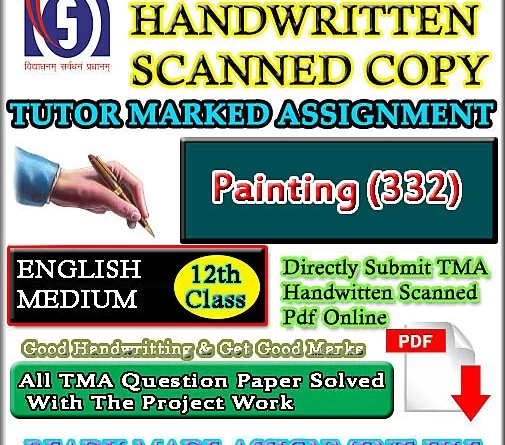 Nios Painting 332 Solved Assignment scanned copy