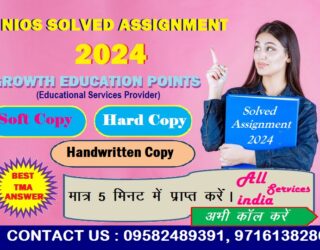Computer Science (330) Nios Solved Assignment