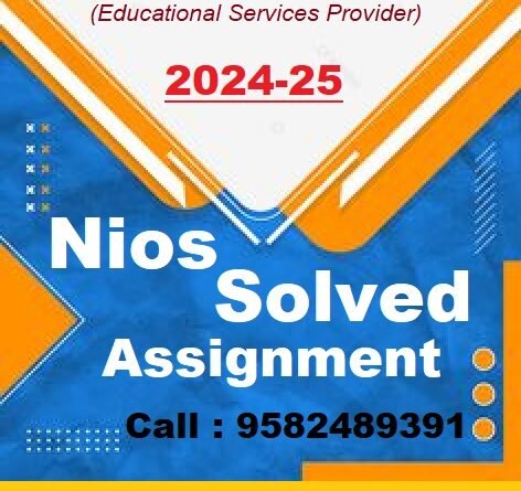 Online nios solved assignment class 12 pdf
