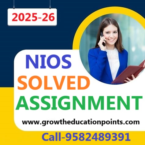 Nios Business Studies 319 Handwritten Scan assignment 2025