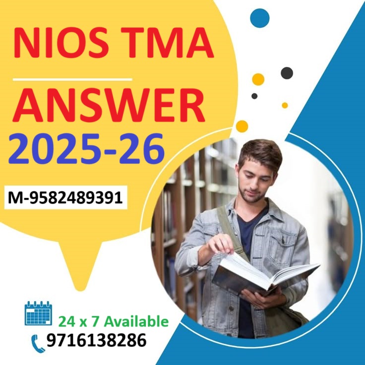 NIOS SOLVED TMA 2025-26